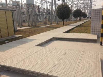  复合电缆沟盖板钢架结构